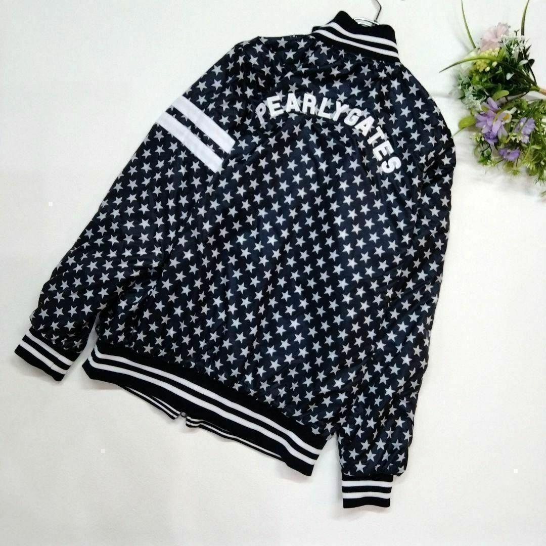 パーリーゲイツ　中綿ブルゾン　ベスト　スター　リバーシブル　ダブルジップ　0