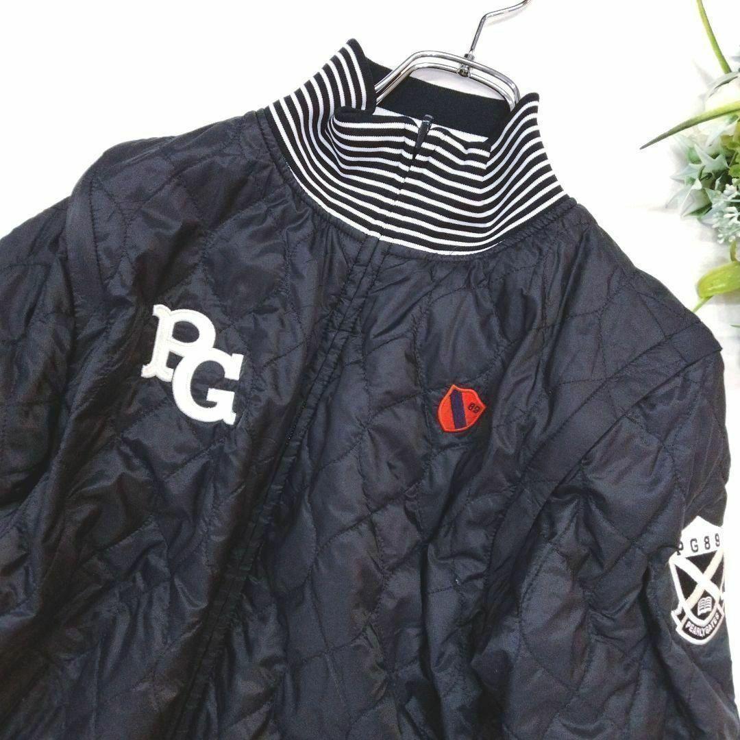 パーリーゲイツ　中綿ブルゾン　ベスト　スター　リバーシブル　ダブルジップ　0