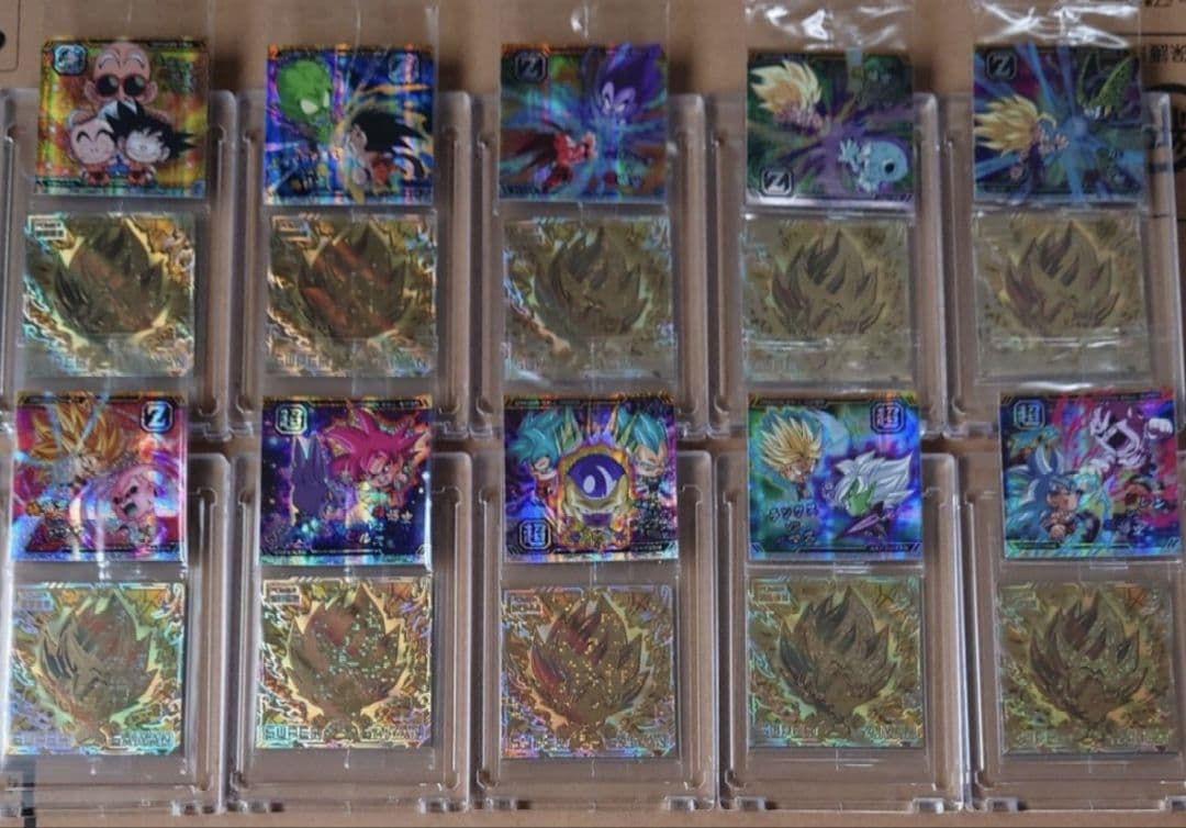 ドラゴンボール超戦士シールウエハース超10 完全コンプリートセット【新品未開封】