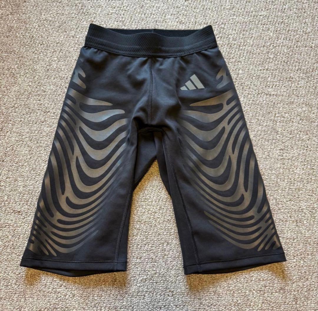 アディゼロ コントロール ランニングショートレギンス　XSサイズ