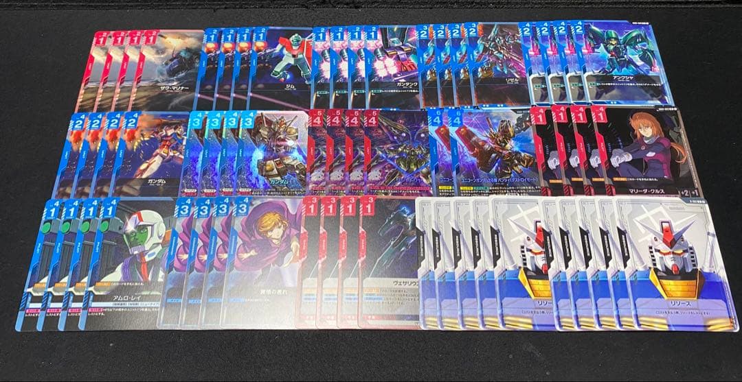 ガンダムカードゲーム 赤青ネオ・ジオン クシャトリヤ