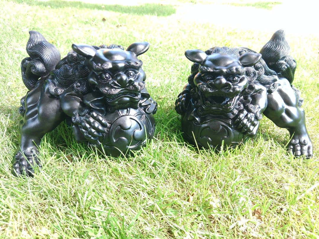 狛犬　獅子　シーサ置物