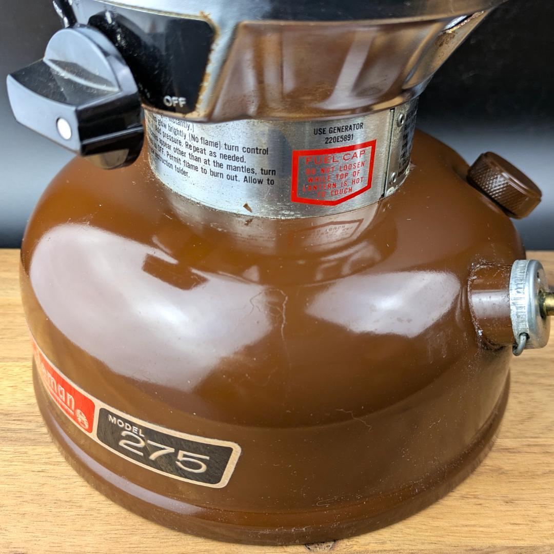 とてもきれいなランタン コールマン1976年11月Coleman275 箱付き