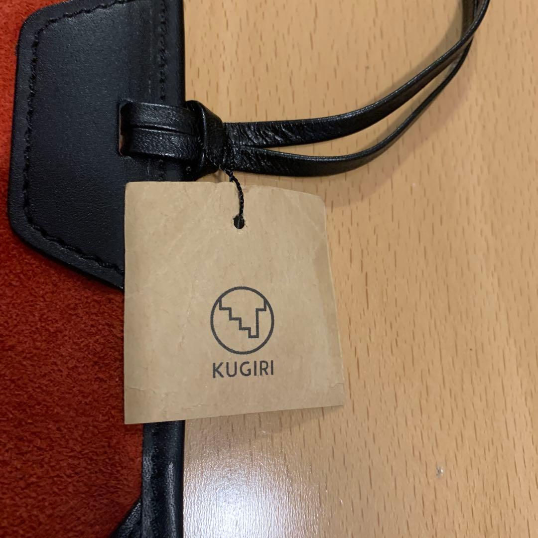 KUGIRIレザー スエード ペンケース