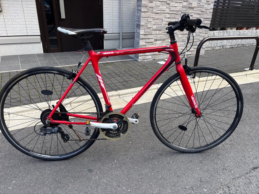カノーバー(CANOVER) クロスバイク VENUS クロスバイク レッド