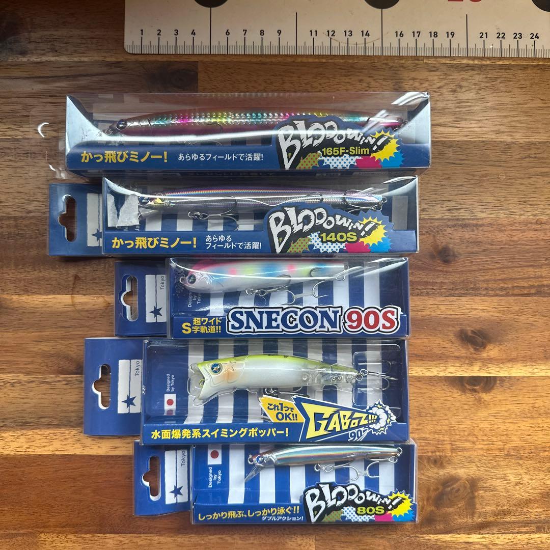 Blue Blue ルアー　５点セット