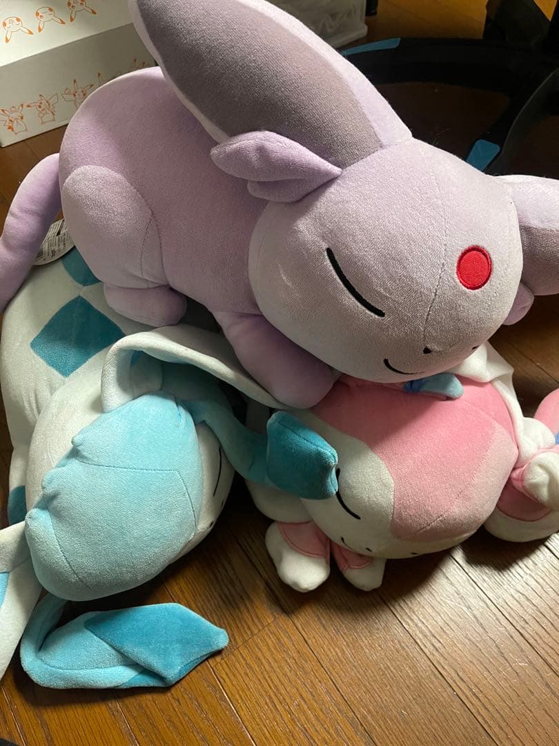 すやすや　エーフィ　グレイシア　ニンフィア イーブイコレクション2017