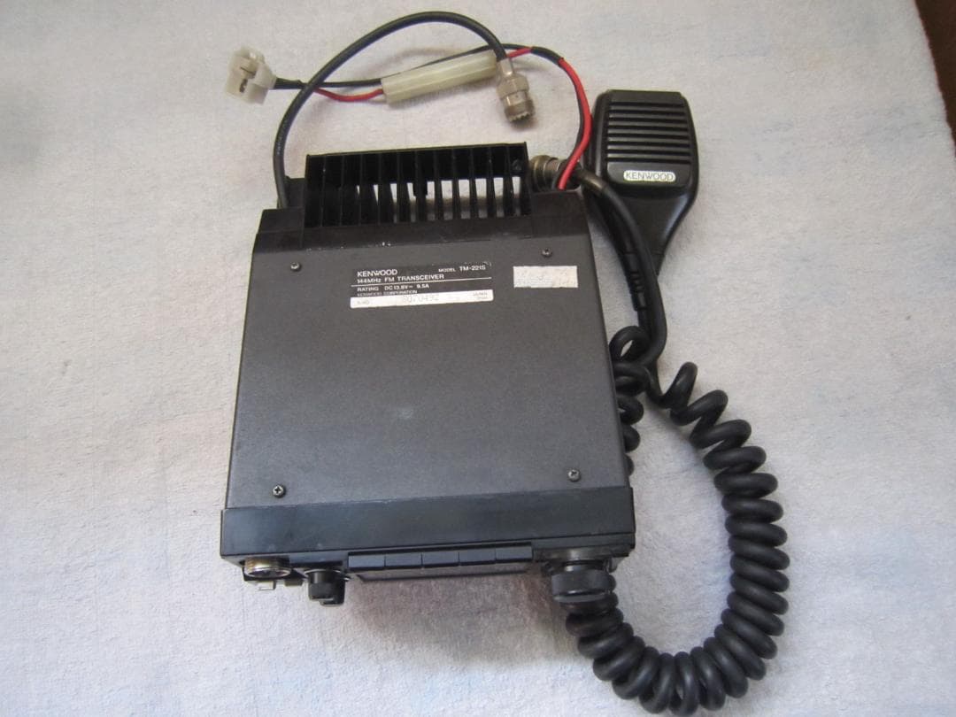 KENWOOD 144MHz FM TM-221S　 HI　40w機　現完動品