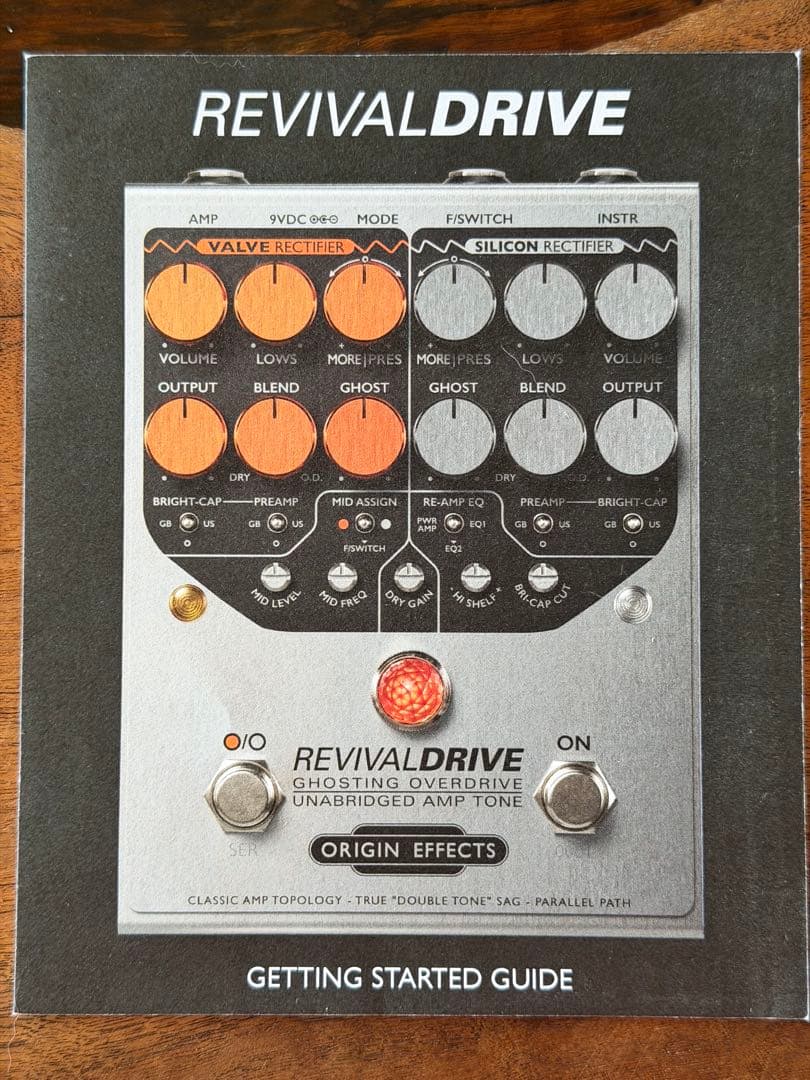 Origin Effects RevivalDrive オーバードライブ