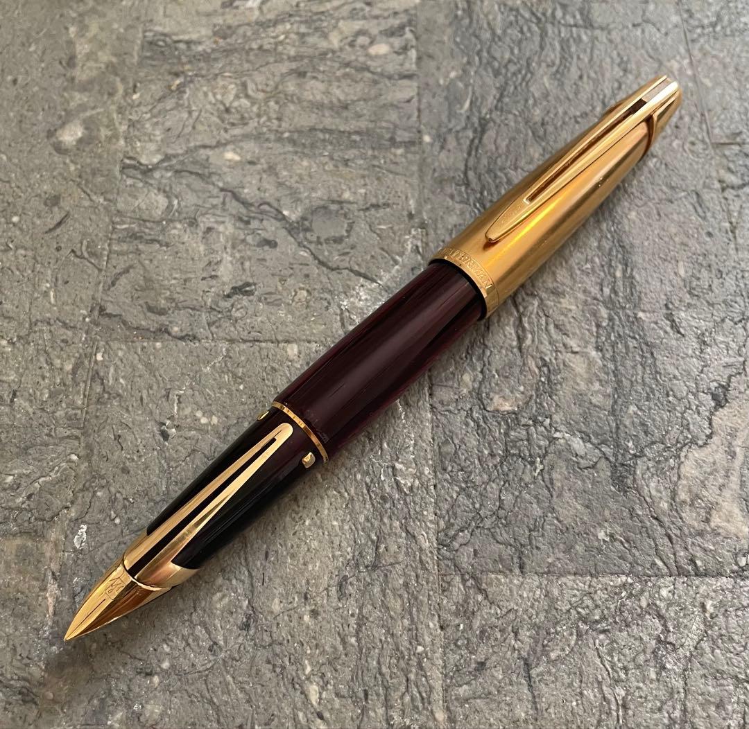WATERMAN ウォーターマン 万年筆 エドソン ルビーレッド M