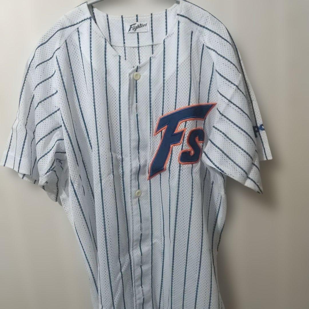 日本ハムファイターズ FSロゴ刺繍ユニフォーム L