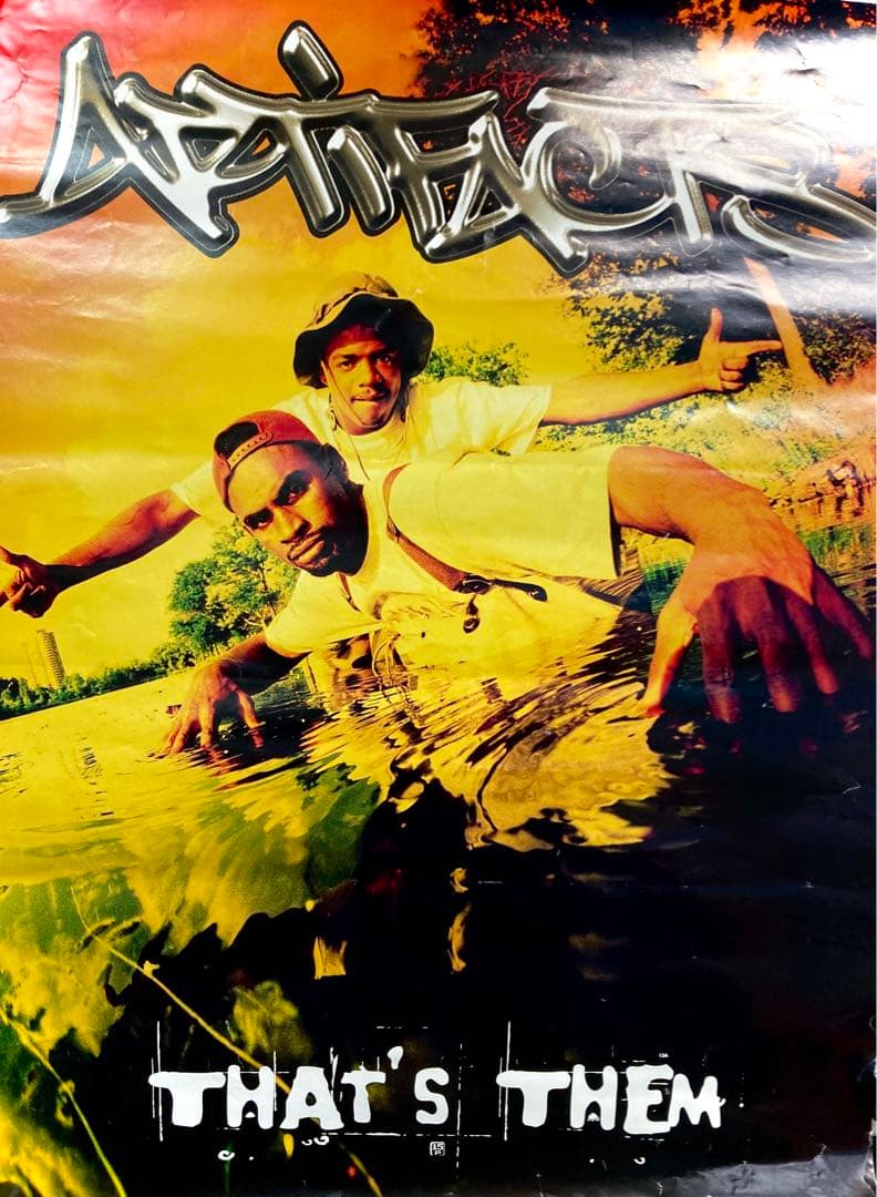 ☆Artifacts☆ Hiphop 90s Vintage poster