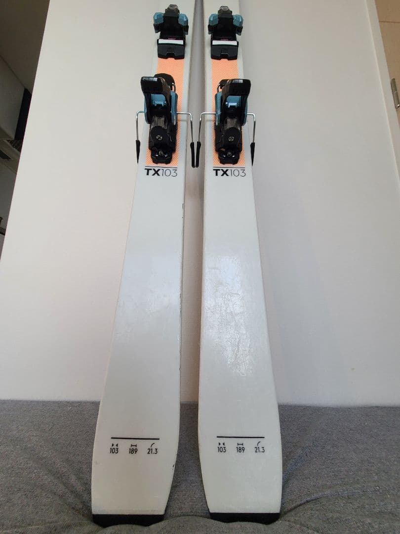 189cm KASTLE TX103中古/SALOMON Strive12新品