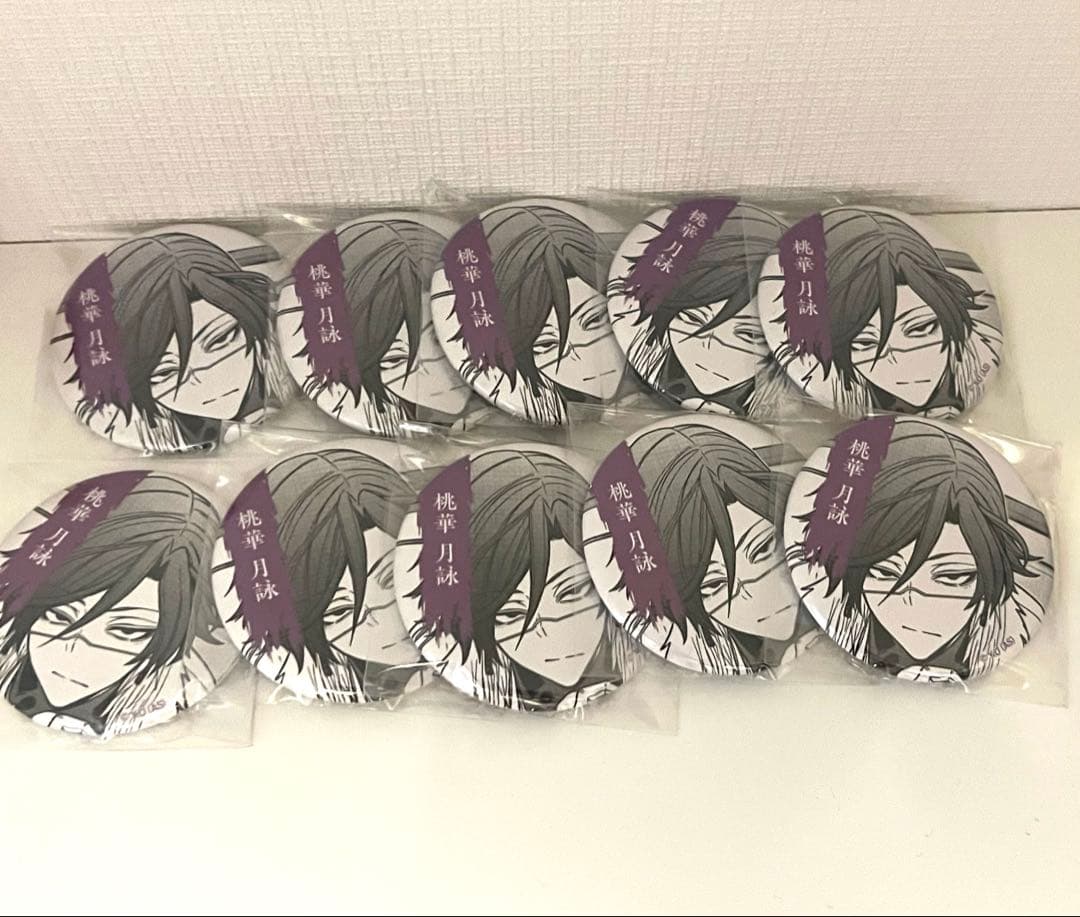 桃源暗鬼 TSUTAYA ツタヤ 缶バッジ　シブツタ　　桃華月詠