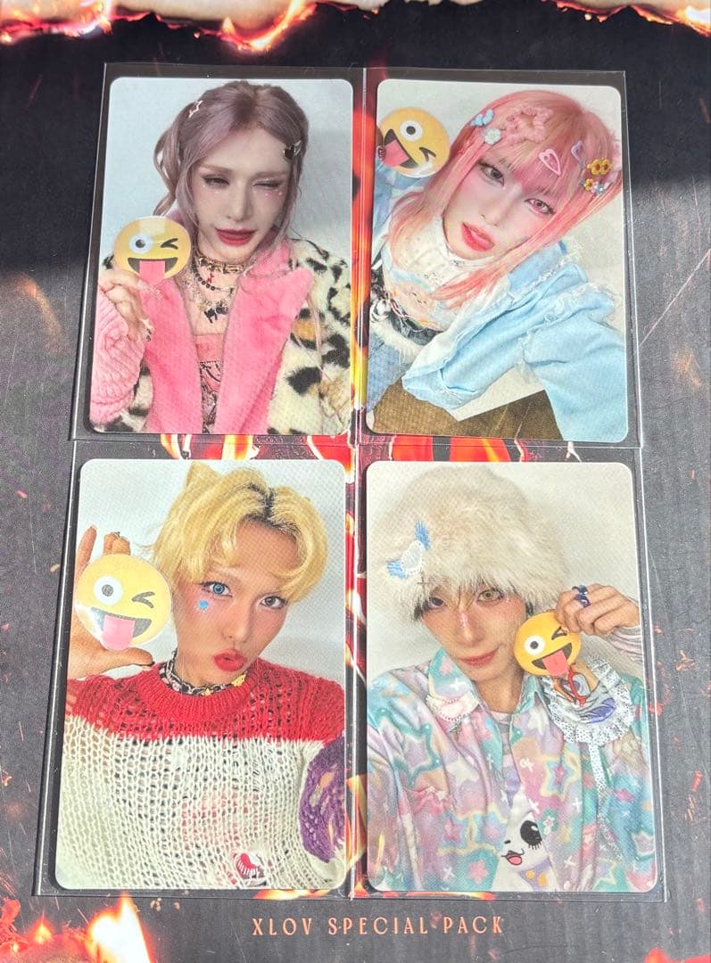 XLOV fanplee トレカ 4枚セット