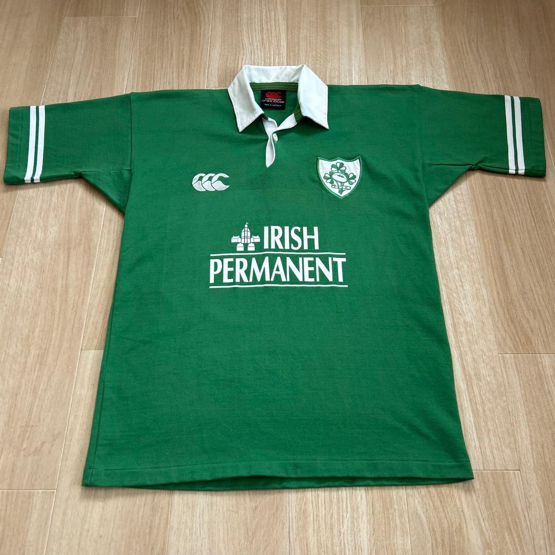 美品 90s アイルランド代表 ラグビージャージ カンタベリー