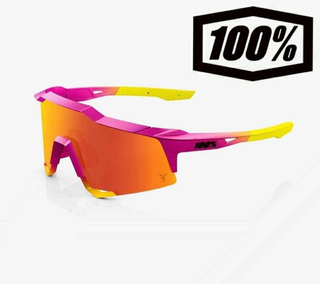 中古 100% SPEEDCRAFT タティス ワンハンドレッド サングラス