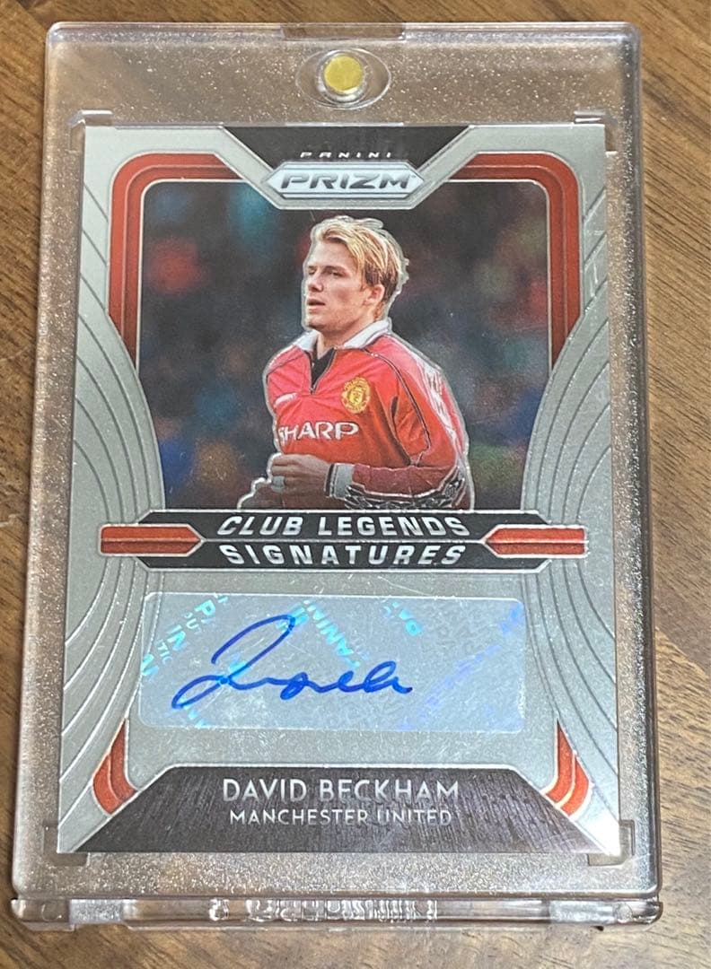 David Beckham ベッカム Panini Prizm AUTO