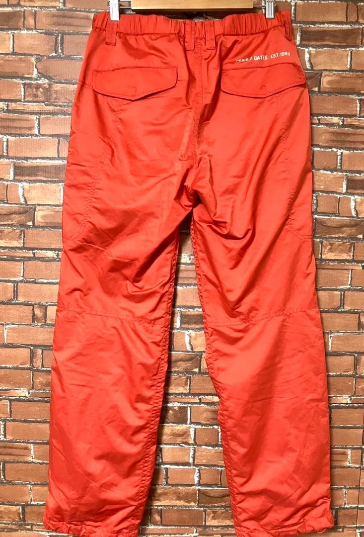 【24時間以内/送料無料】良品 パーリーゲイツ メンズ 蓄熱パンツ サイズ6