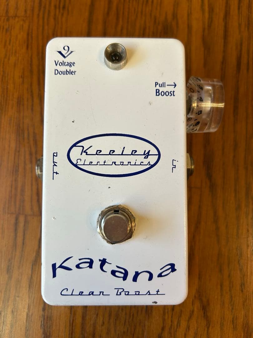 keeley katana boost カタナ　クリーンブースター