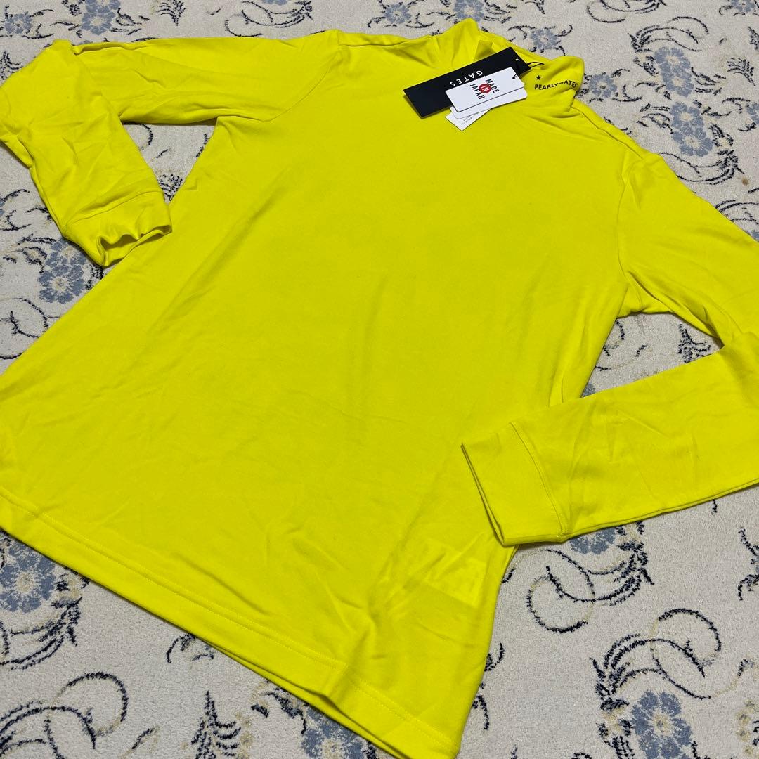 ★パーリーゲイツ　プレミアウォームハイネックシャツレディースＬサイズ新品★