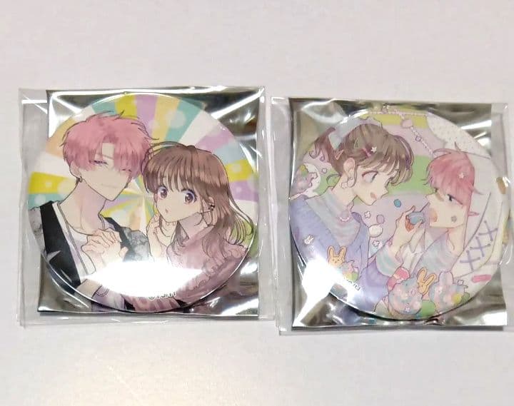 多聞くん今どっち！？　福原多聞＆木下うたげ　F/ACE展　トレーディング缶バッジ