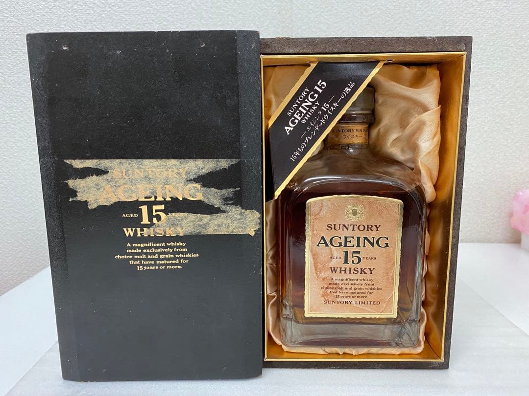 3-1581 SUNTORY AGEING 15 WHISKY 15年熟成