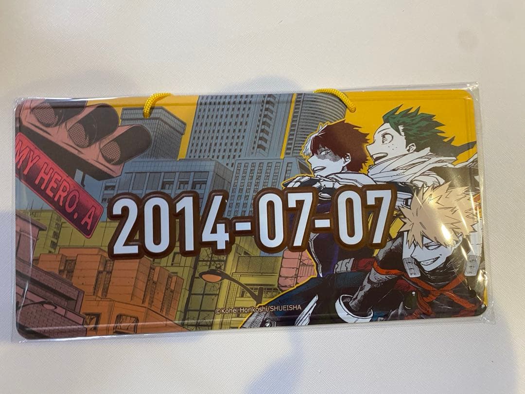 僕のヒーローアカデミア　アニバーサリーメタルプレート