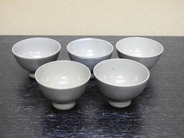 行基庵　煎茶碗　5客　MA8