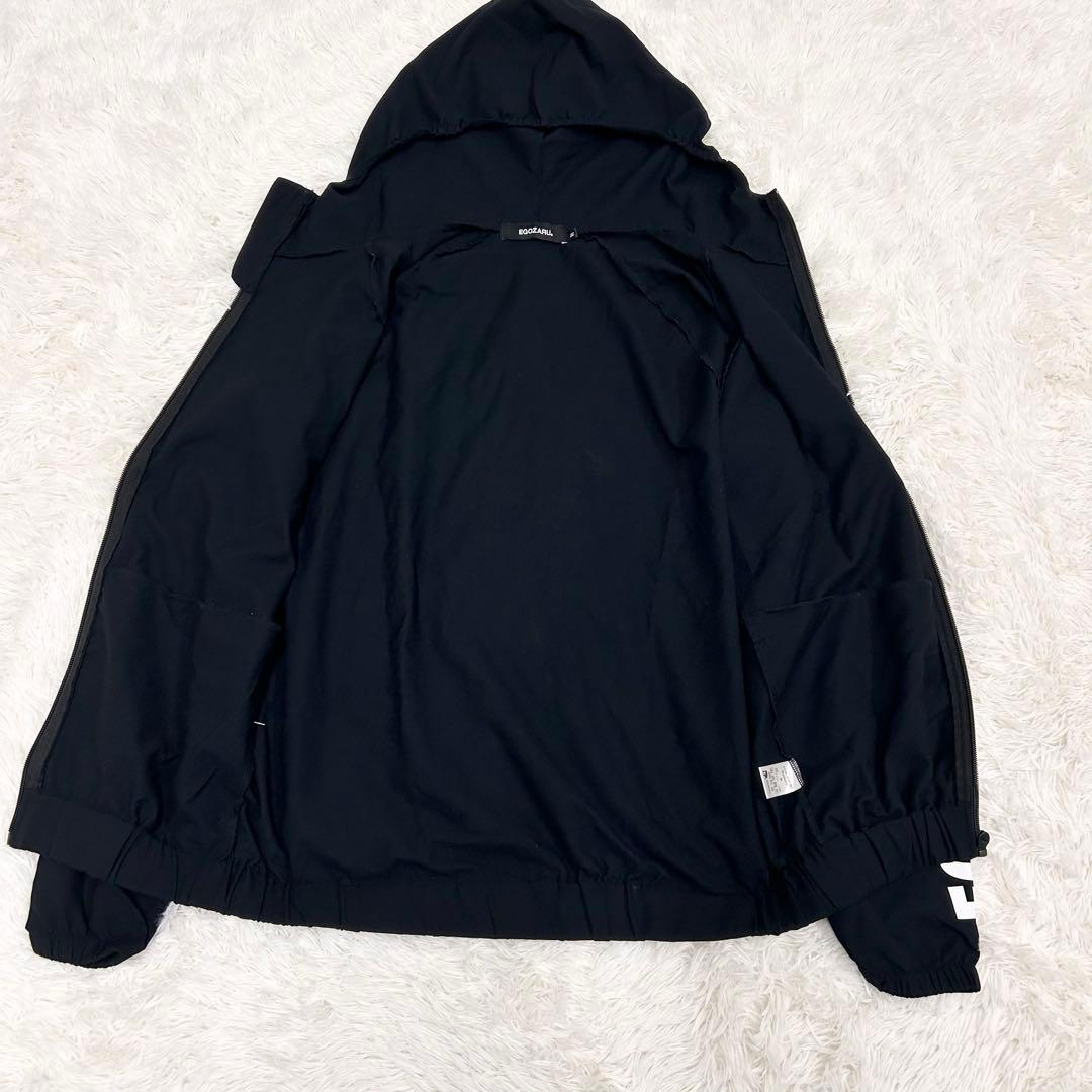 EGOZARU（エゴザル） フード付き セットアップ M ブラック