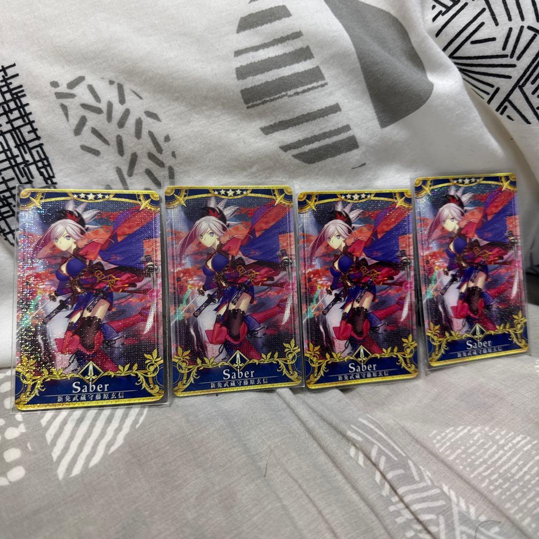 fgoアーケード 武蔵最終フェイタル4枚セット