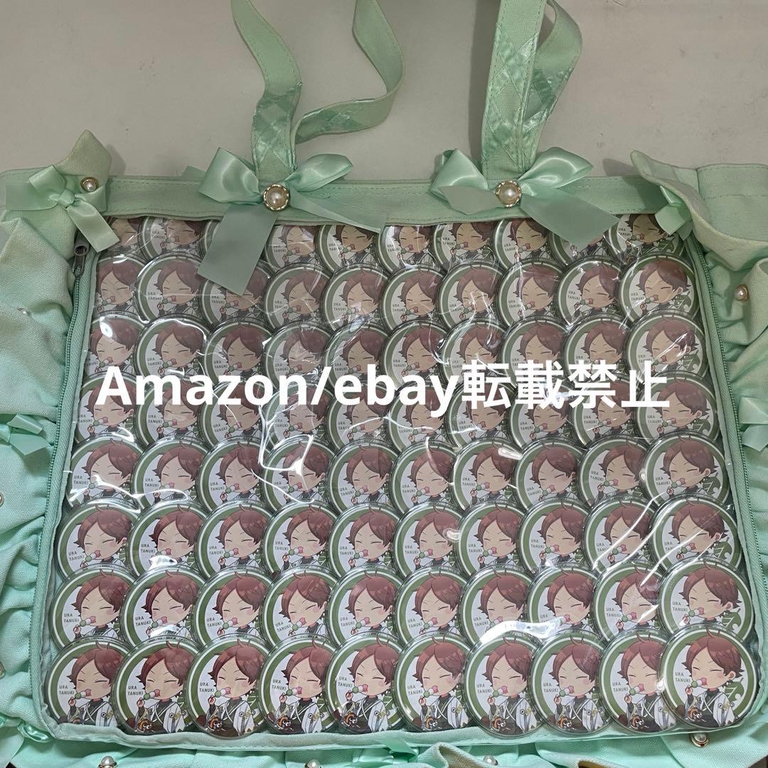 お値下A48.うらたぬき 春ツ デフォ 2019 斬 浦島坂田船 缶バッジ 痛バ