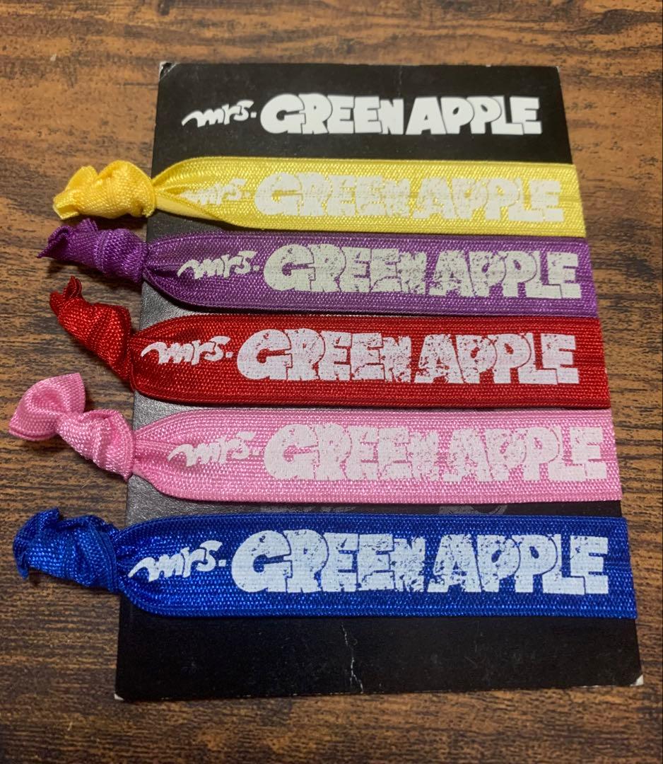 【早い者勝ち】 Mrs. GREEN APPLE ミセス 5色 ゴムバンド