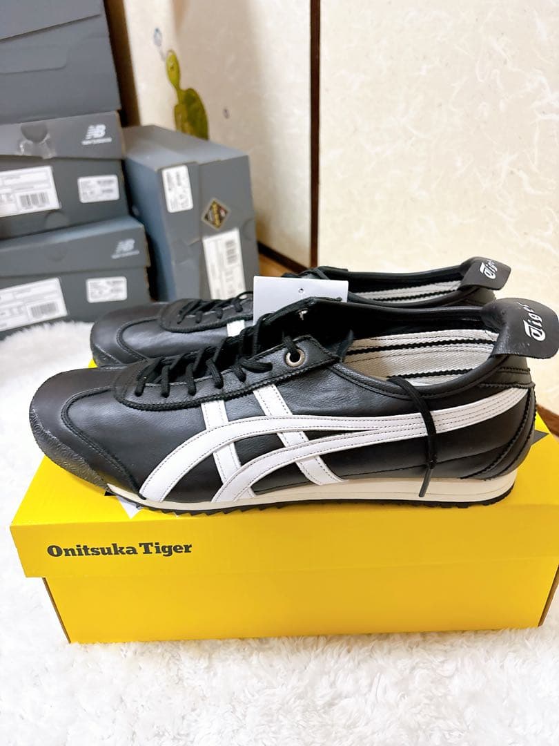 Onitsuka Tiger ブラック/ホワイト スニーカー