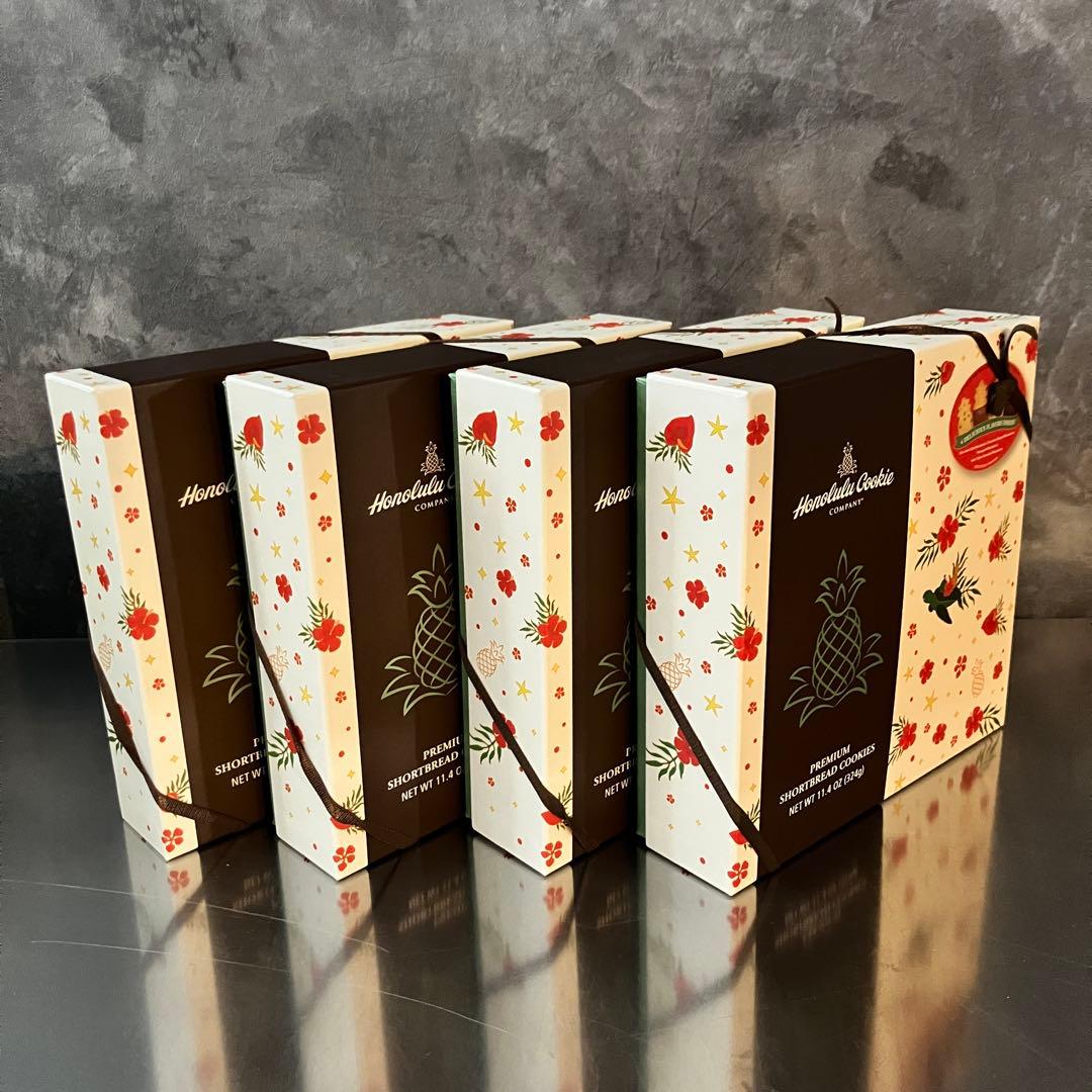 4箱セット✴︎ホノルルクッキーカンパニー✴︎コストコ限定/ホリデーギフトボックス/