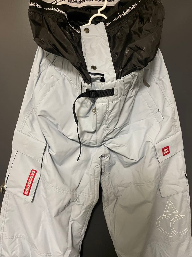 未使用！スノーボードウェア　下　ACC ユニセックス　色:BLUE GRAY