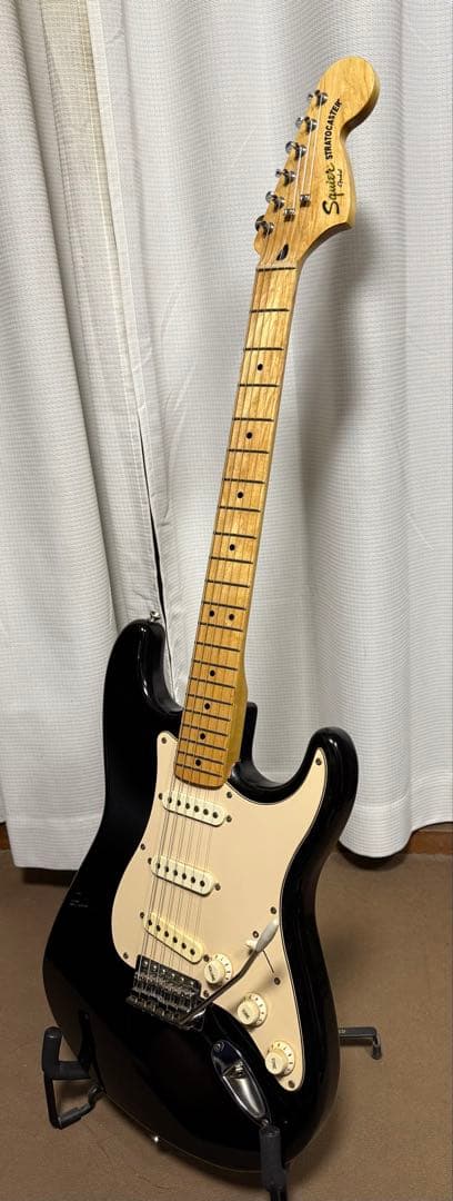 Squier fender STRATOCASTER ラージヘッドネック交換
