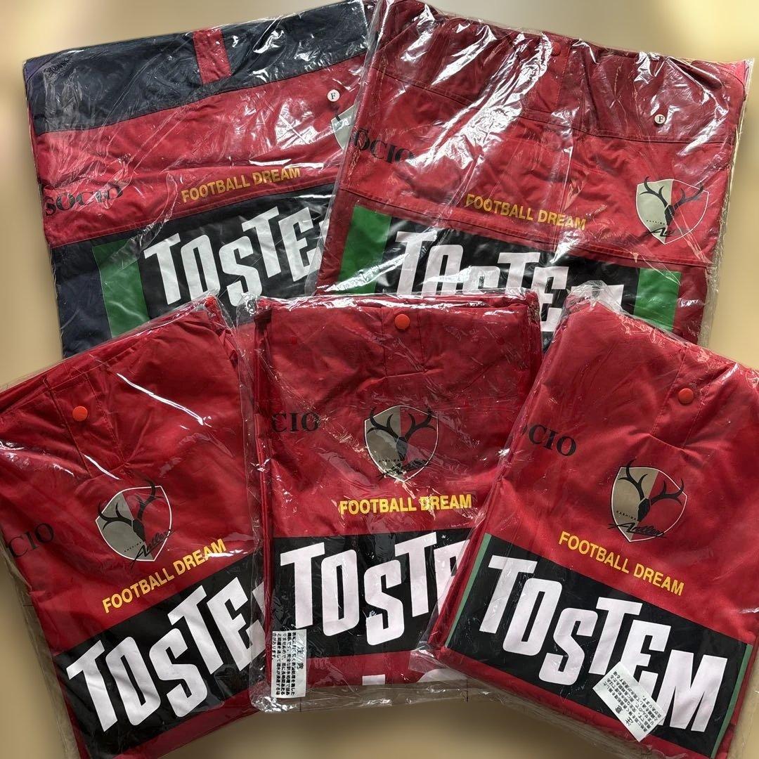 【レア☆新品未使用】鹿島アントラーズ レインポンチョ SOCIO限定 5枚セット