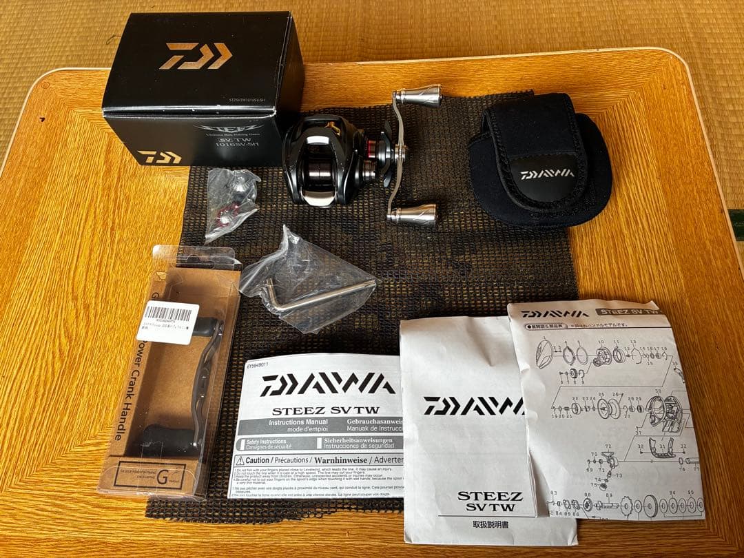 ダイワ　スティーズ　SV TW 1016SV-SH 動作良好 付属品