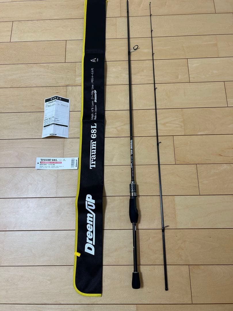 Dreem UP Traum68L -爪- ライトゲームロッド