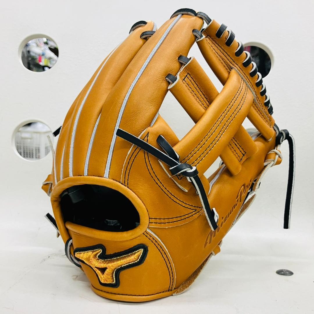 ミズノプロ　当店限定オリジナルオーダーグラブ　内野手用　坂本型　薬指リング搭載