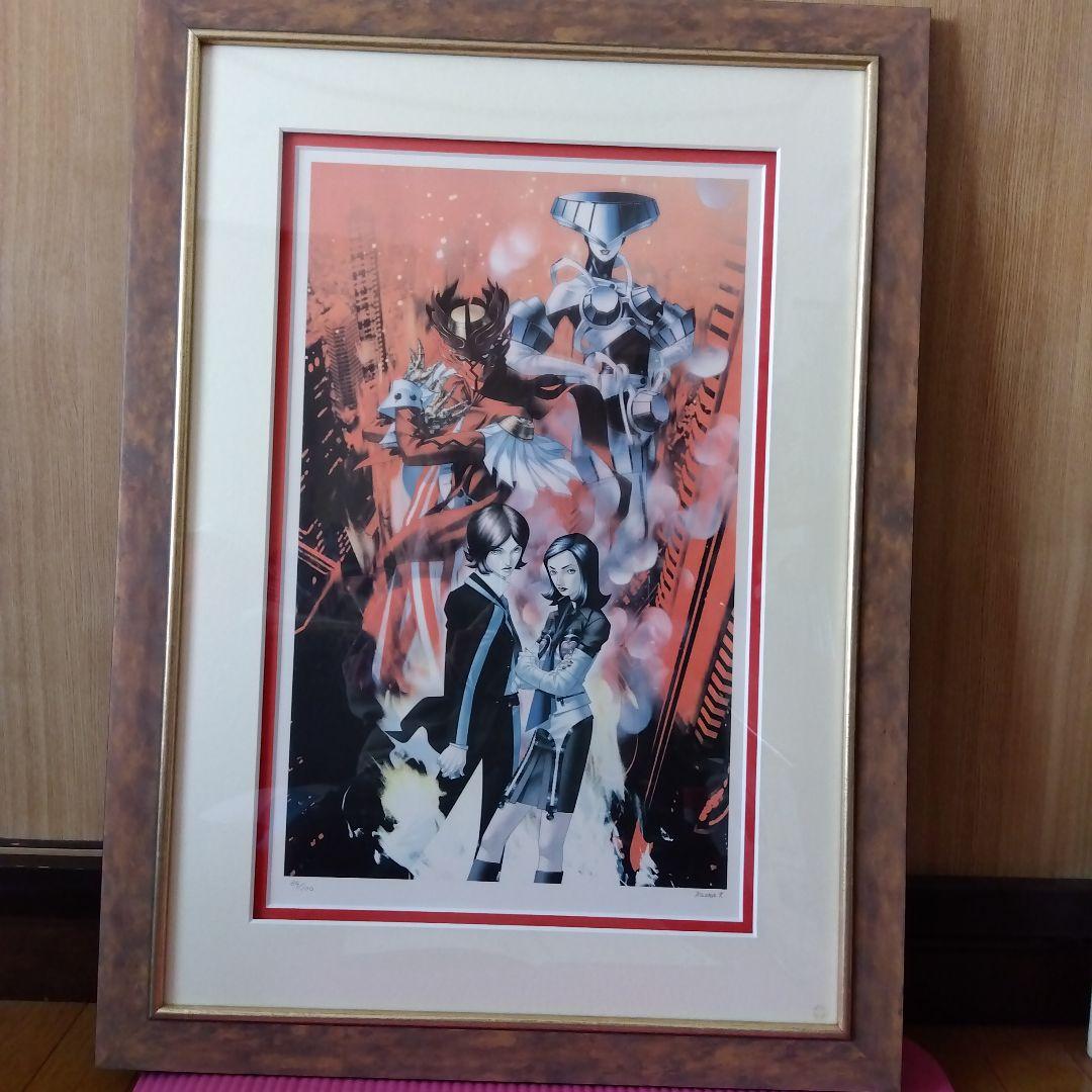 「PERSONA2」　金子一馬　リトグラフ