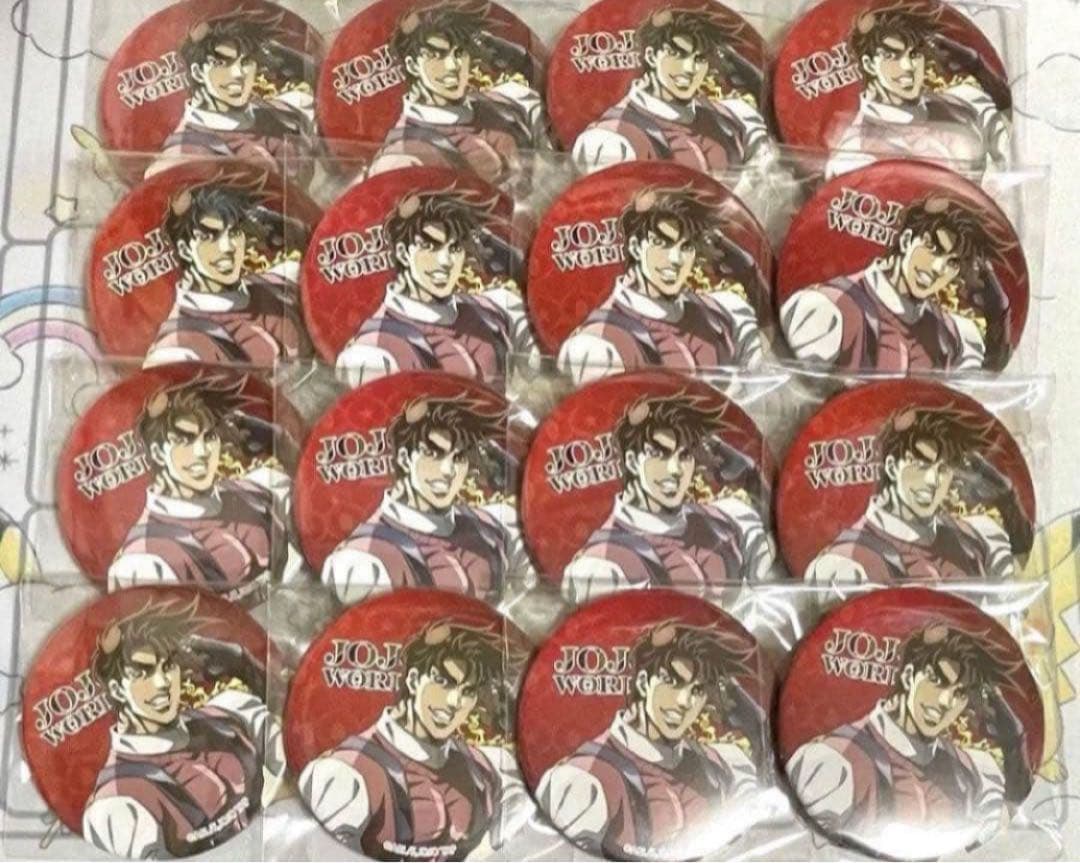 ジョジョの奇妙な冒険　ジョセフ　缶バッジ
