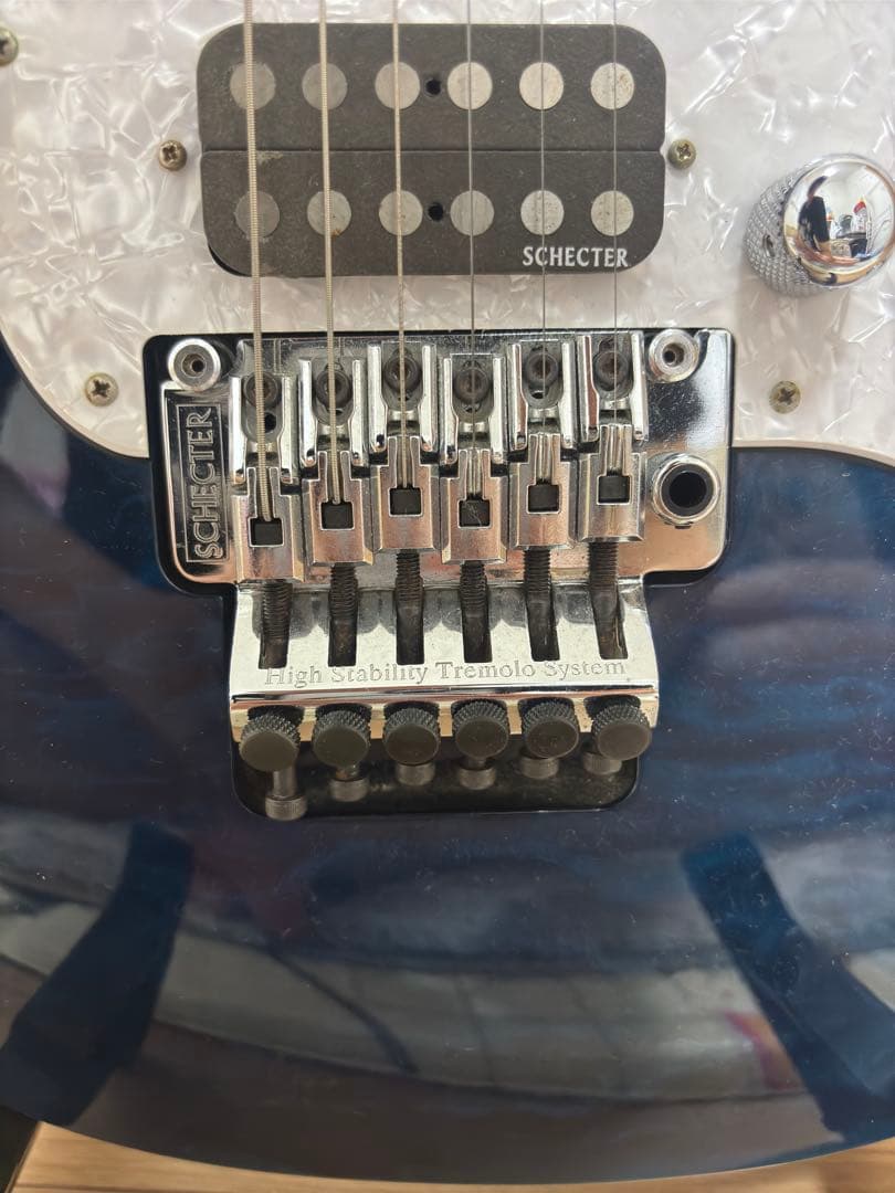 ギター SCHECTER SD-2-24-AL - See thru Blue