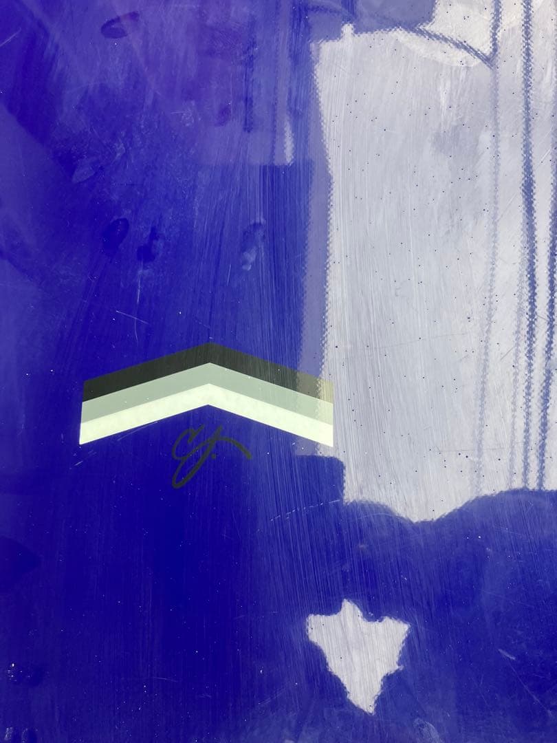 CJ ネルソンフルカーボン10ftシングルフィン ロングボード ネイビーブルー