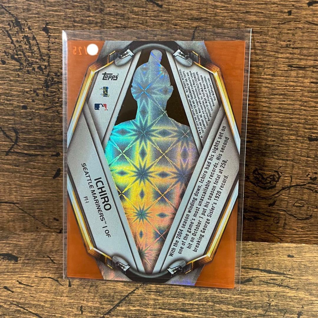イチロー 世界25枚限定 オレンジパラレル ハイテック
