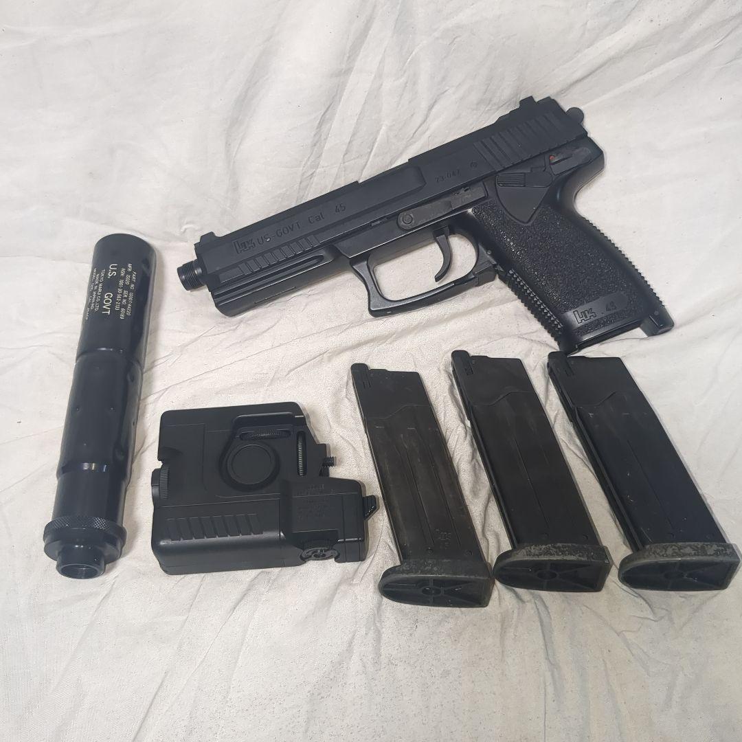 東京マルイ　HK SOCOM Mk23　固定スライドガスガン スペアマガジン付