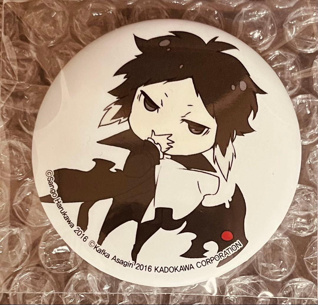 文豪ストレイドッグス 缶バッジ 芥川龍之介 韓国AGF 原作絵柄