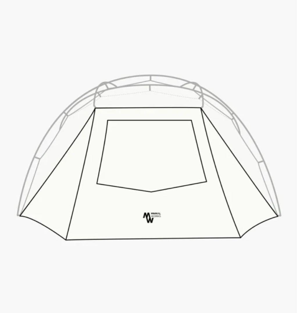 【新品・未使用】GLAMOUR SHELTER DOOR/IVORY