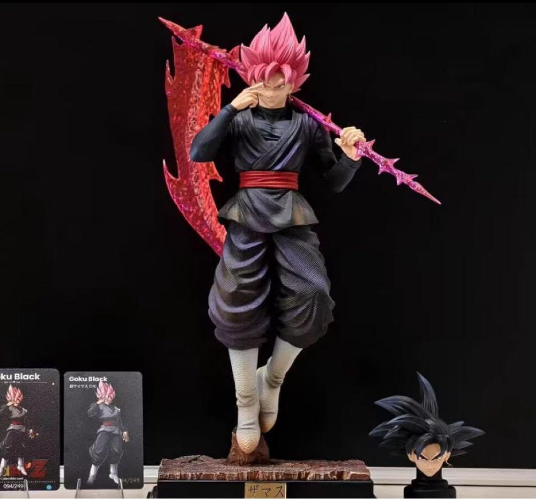 ドラゴンボールガレージキット　ゴクウブラック ロゼ　スタチュー